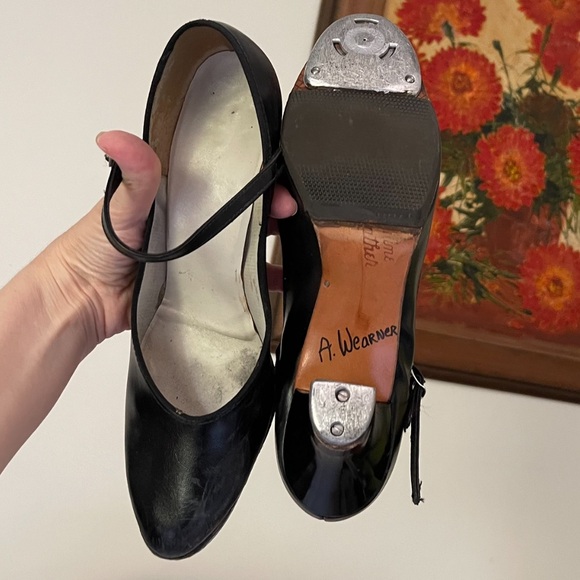 Source Unknown Shoes - TAP SHOES Estate Sale Find Black Sz. 7.5?
